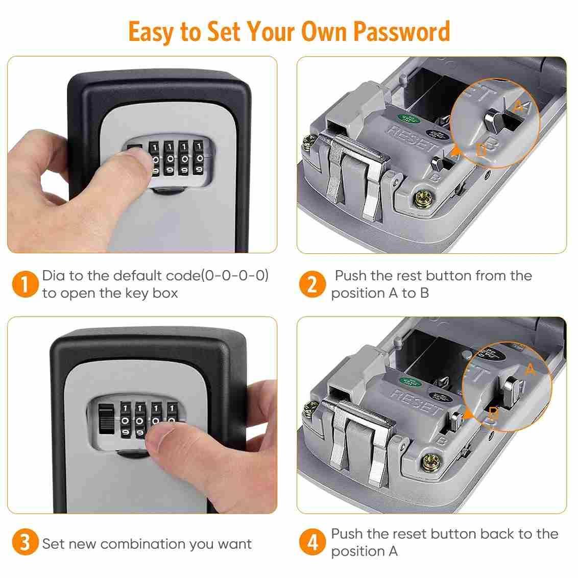 Security Key Lock Box